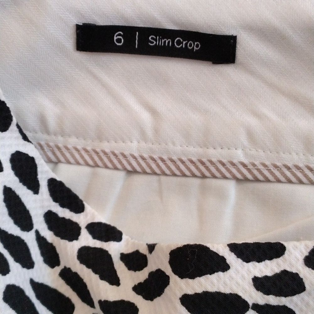 Talbots Slim Crop Pants - Picture 6 of 8